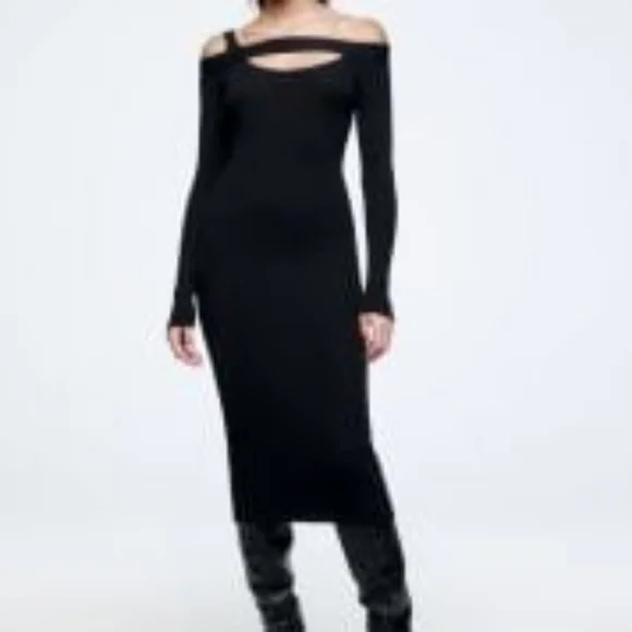 zara asymmetrical polyamide long dress Long Polyamide Dress Zara Review